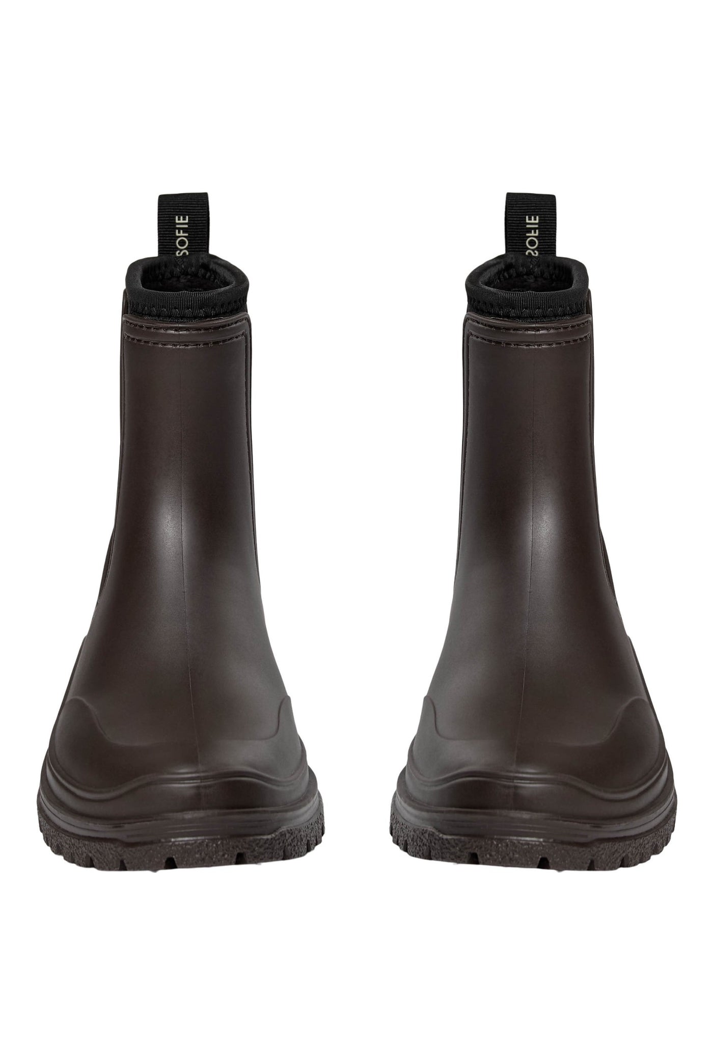 JODIESW RUBBER BOOT W. LINING 7162 Intense Brown - T488