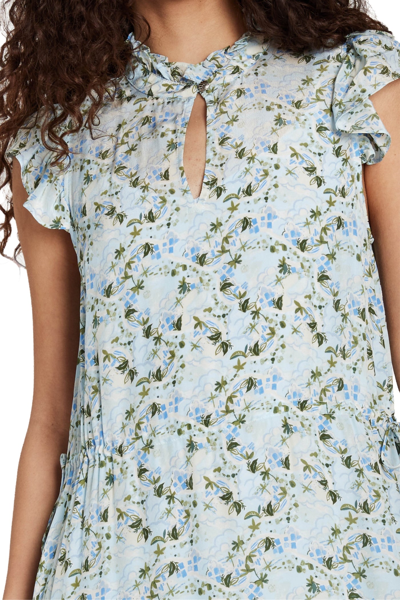 SolfiaBBOfiata dress Hawaii print - BBW4972