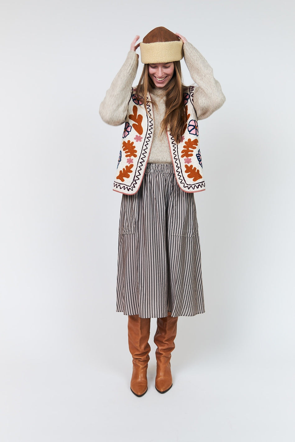 HoneyLL Vest SL 02 Creme - 26438-1028
