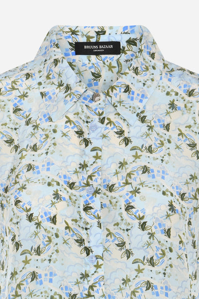 SolfiaBBBilla shirt Hawaii print - BBW4971 Thumbnail