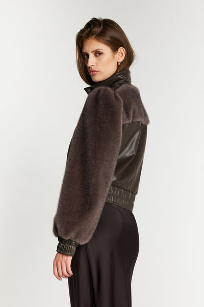 BalakaBBKiri jacket Brown - BBW5085 Thumbnail