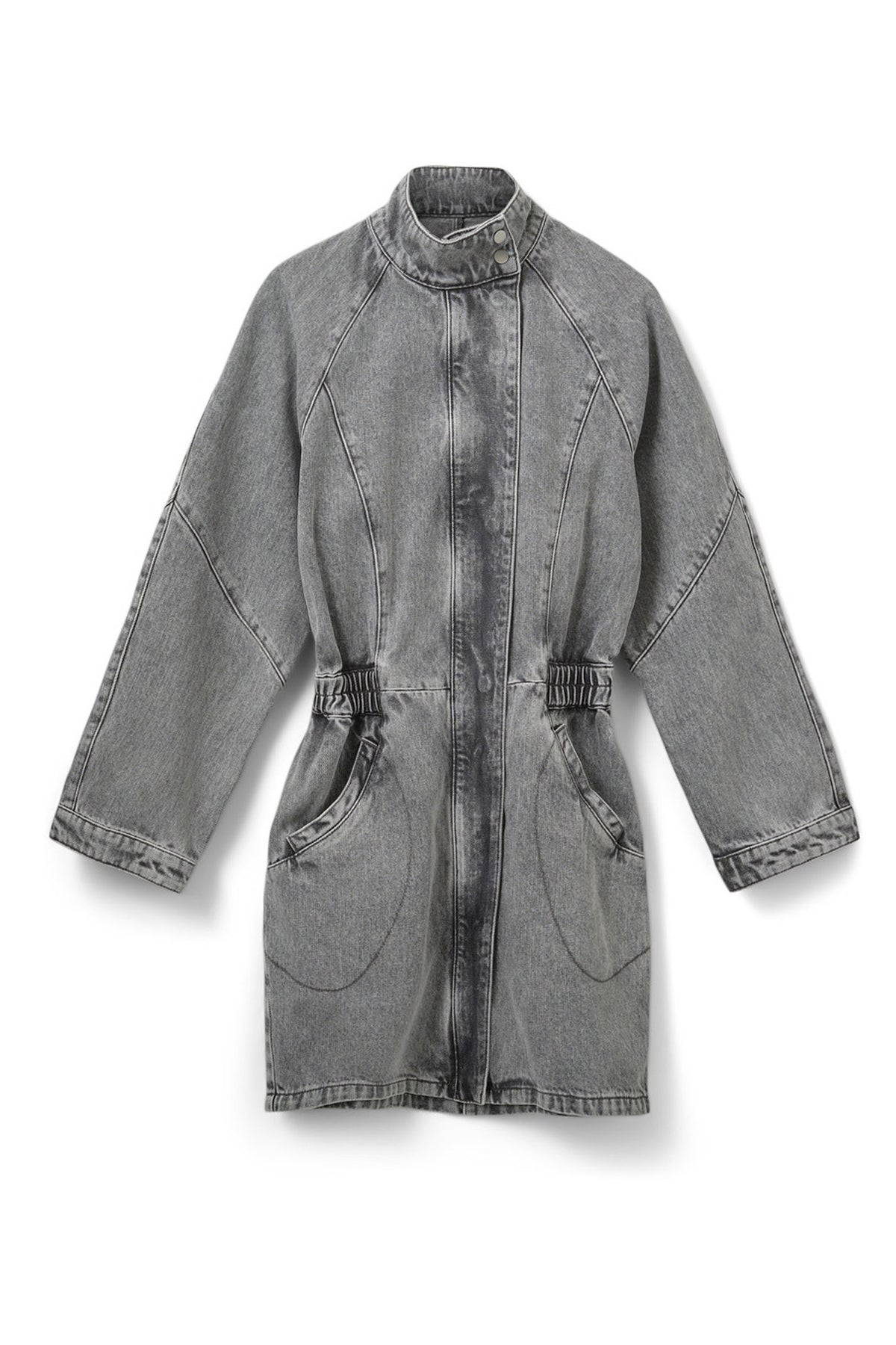 THILISW DRESS 8052 Stone Grey - S253112