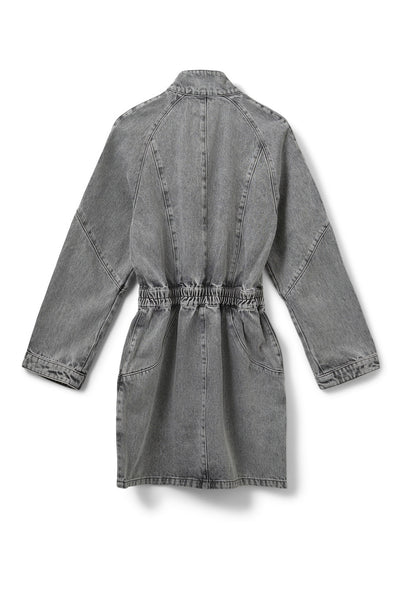 THILISW DRESS 8052 Stone Grey - S253112 Thumbnail