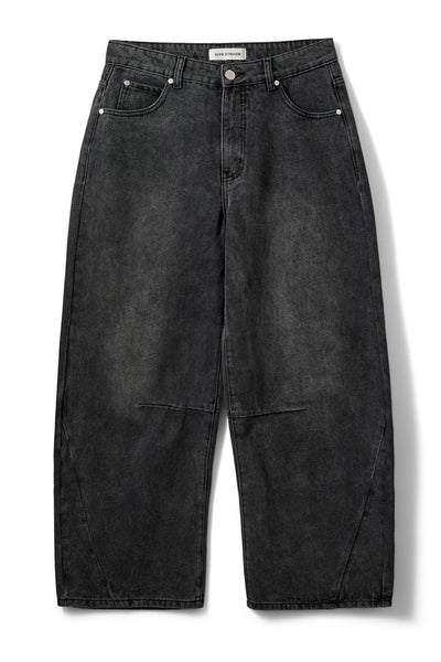 TOMARSW TROUSERS 1015 Washed black - SNOS709 Thumbnail