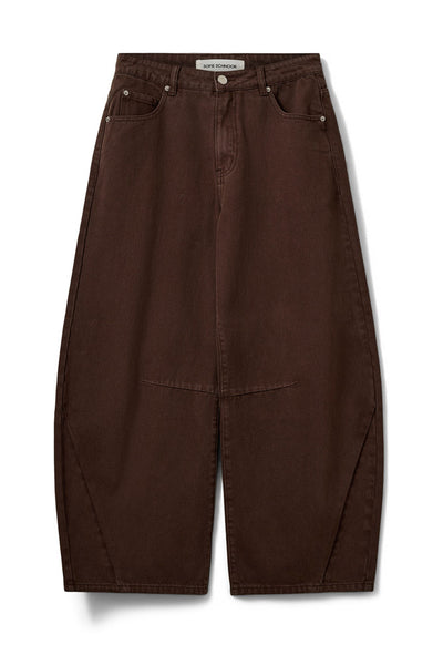 TOMARSW TROUSERS 7025 Dark brown - SNOS709 Thumbnail