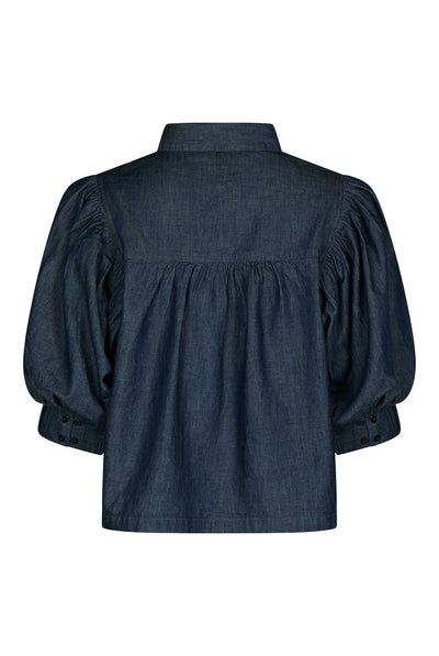 Etta Denim Shirt Blue - 170462 Thumbnail