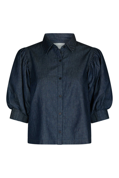 Etta Denim Shirt Blue - 170462 Thumbnail