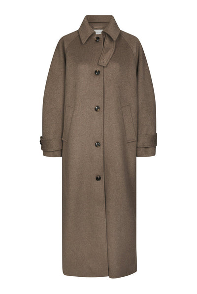 Keaton Wool Coat TAUPE - 165499 Thumbnail