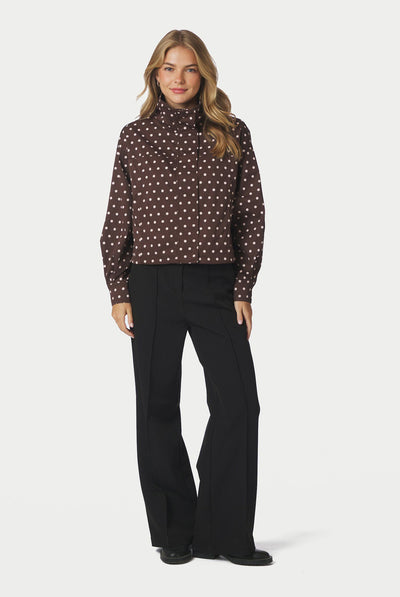 Callisa Dot Jacket Brown - 167353 Thumbnail