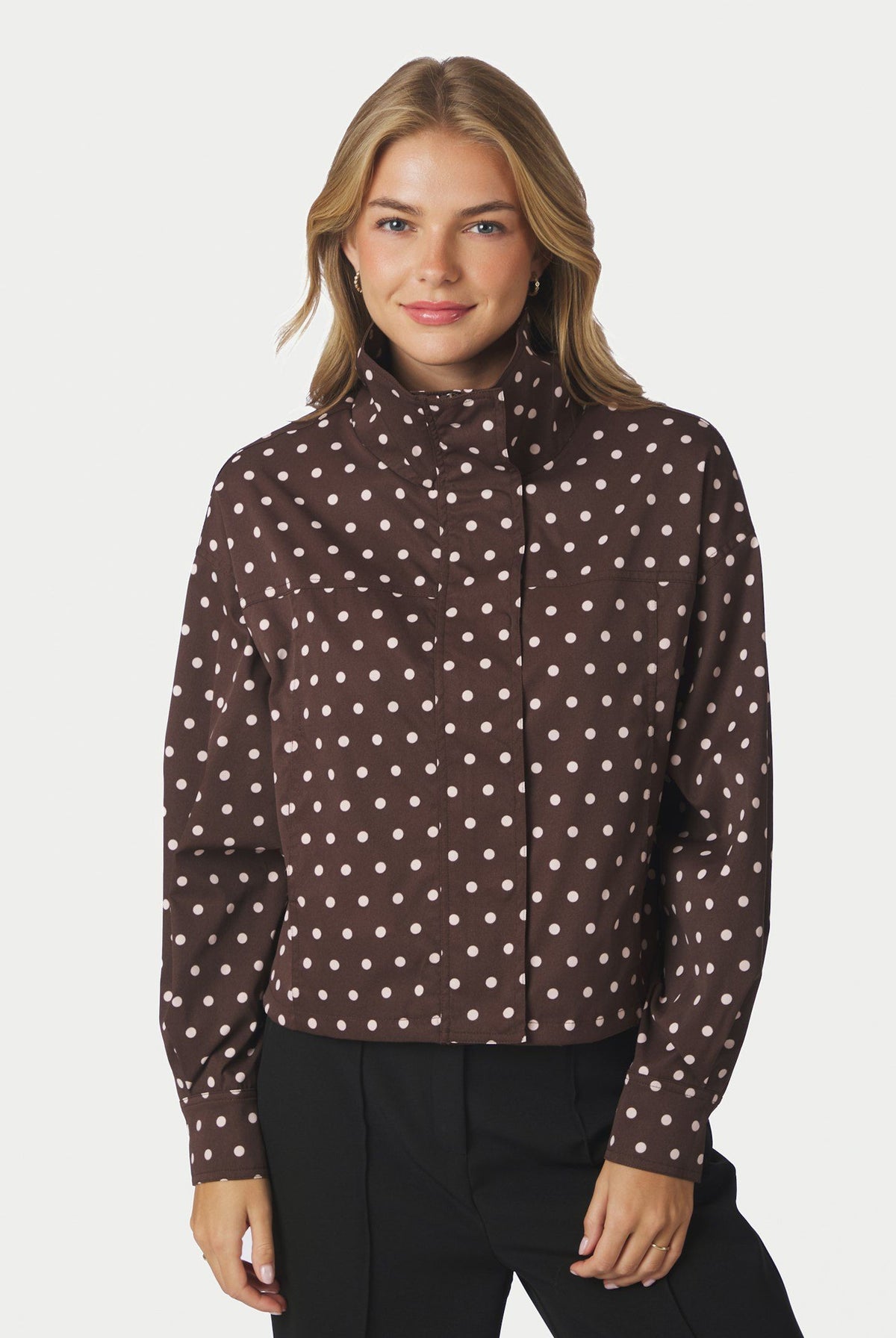 Callisa Dot Jacket Brown - 167353