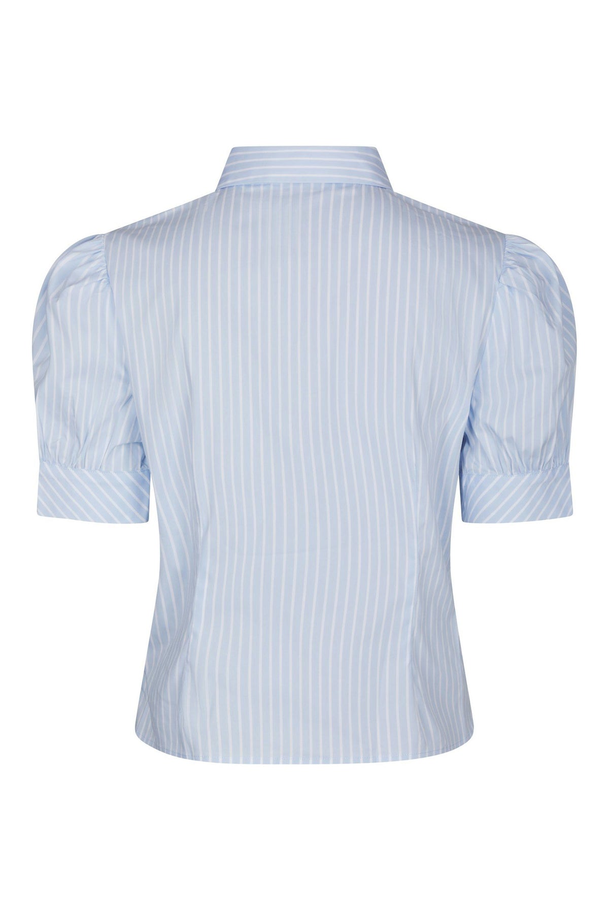 Frannie Soft Stripe Shirt Light Blue - 169738