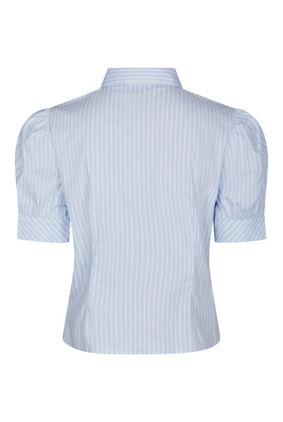 Frannie Soft Stripe Shirt Light Blue - 169738 Thumbnail