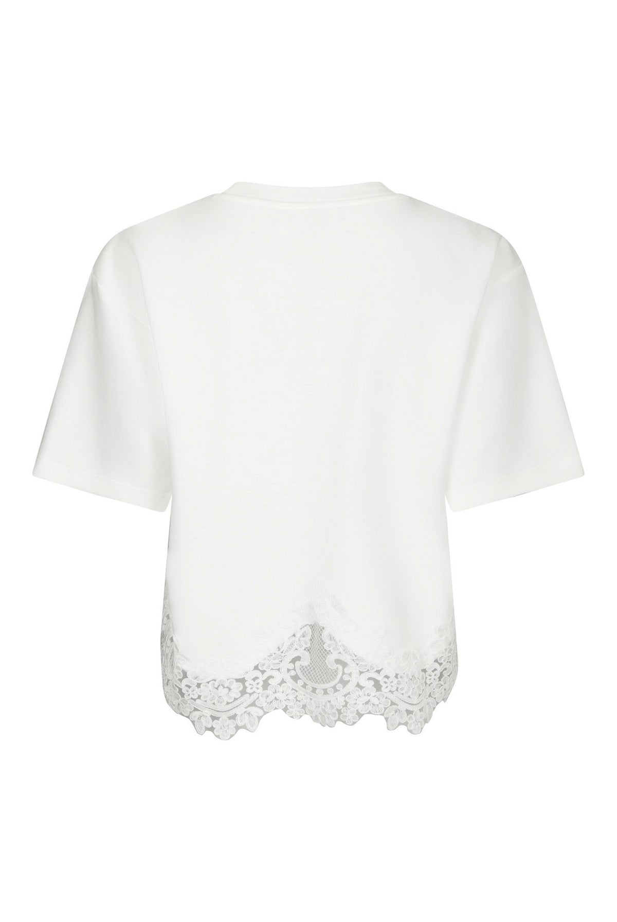 Iria Lace Tee White - 170063