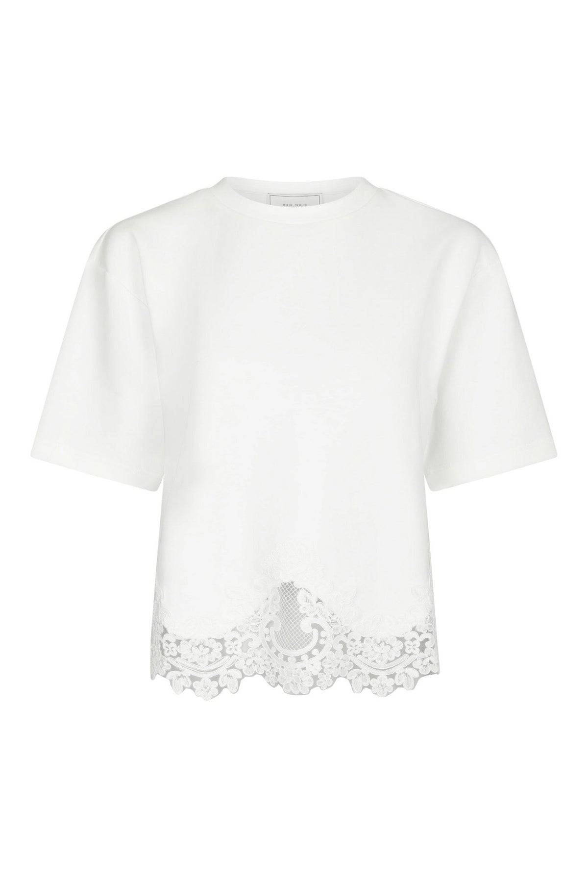 Iria Lace Tee White - 170063