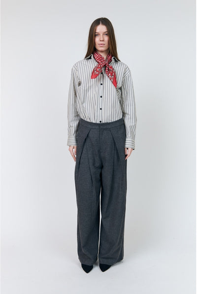 ZolaLL Pants 15 Dark Grey Melange - 26464-2019 Thumbnail