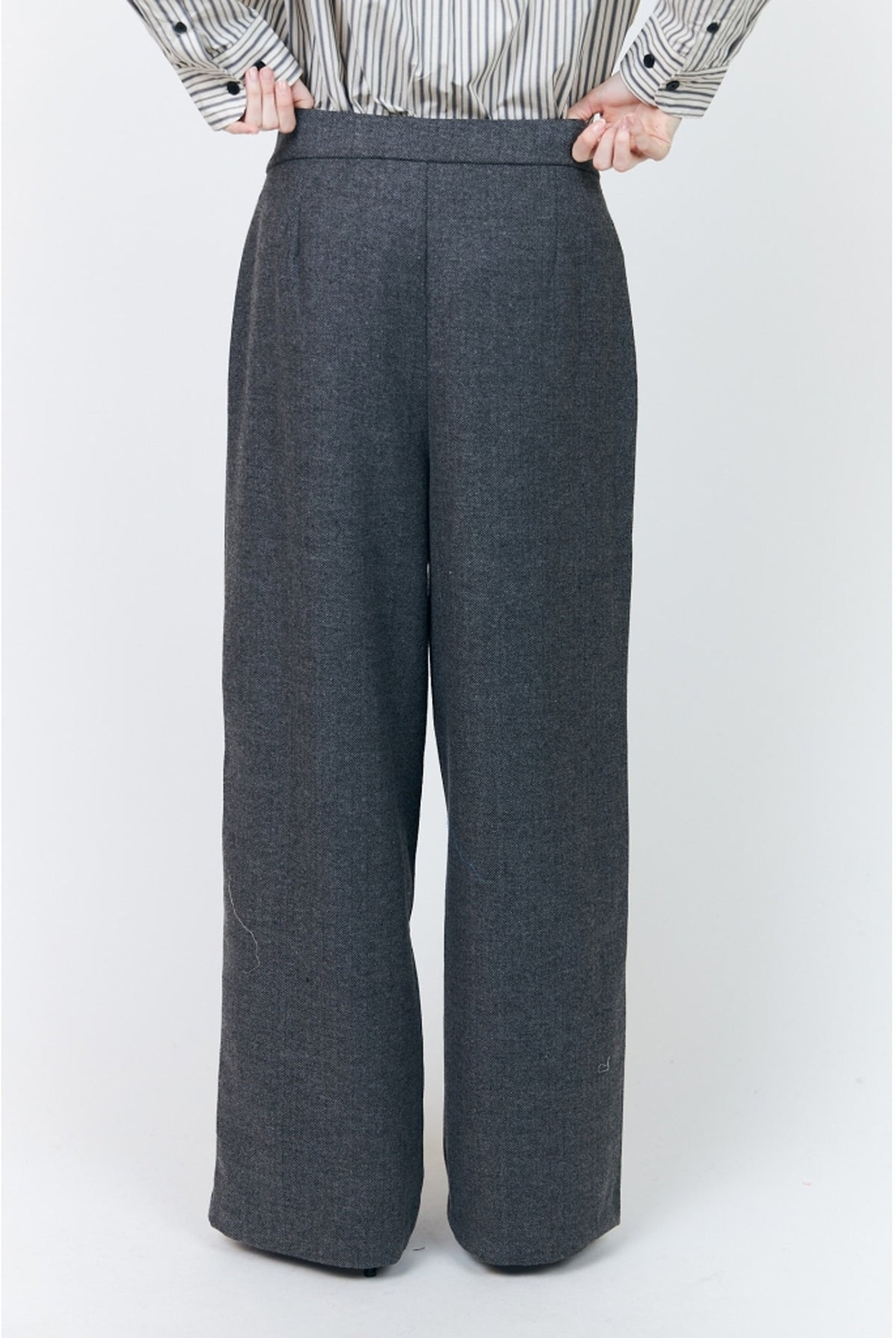 ZolaLL Pants 15 Dark Grey Melange - 26464-2019