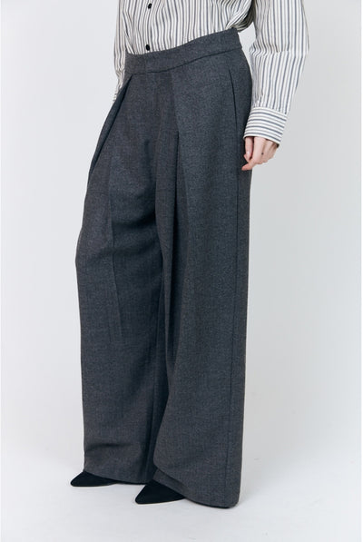 ZolaLL Pants 15 Dark Grey Melange - 26464-2019 Thumbnail