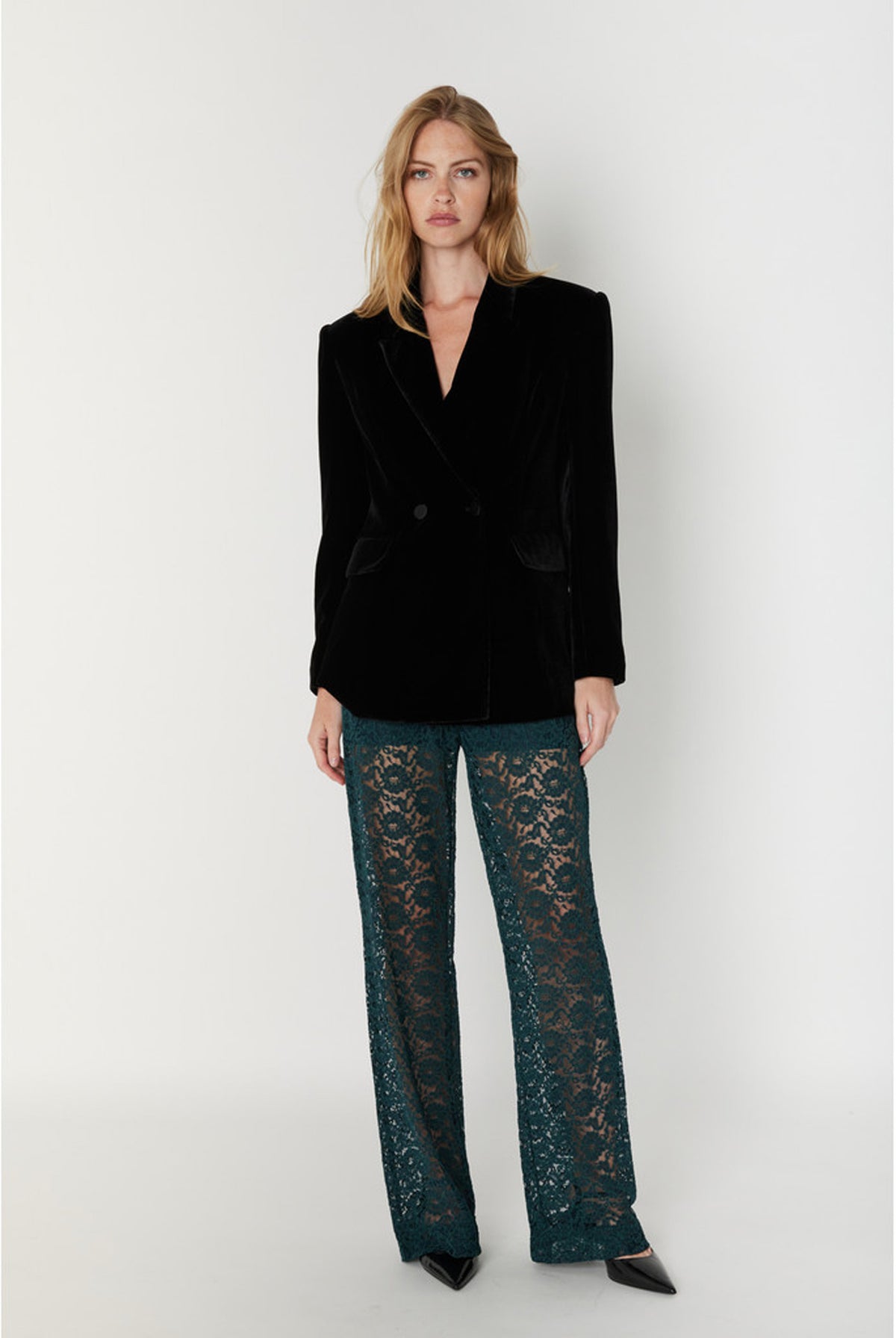 VelvetBBTuxi blazer Black - BBW5320