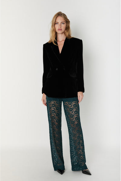 VelvetBBTuxi blazer Black - BBW5320 Thumbnail