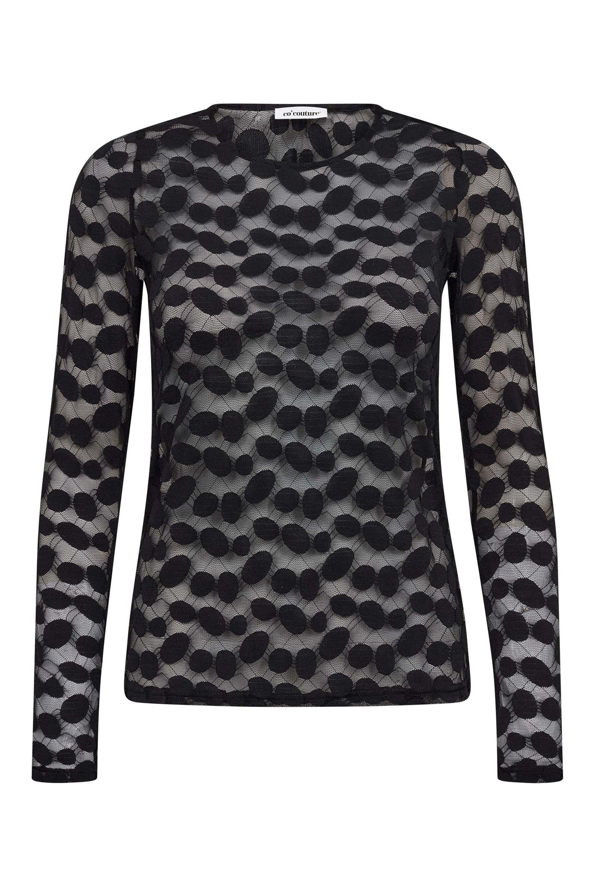 PenolaCC O-Neck Blouse 65001-Black - 500266