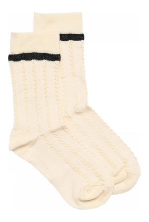 Kaila, socks 1010-Off White - 63905/4067