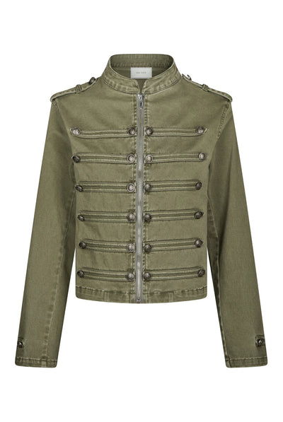 Sivena Denim Jacket ARMY - 169610 Thumbnail