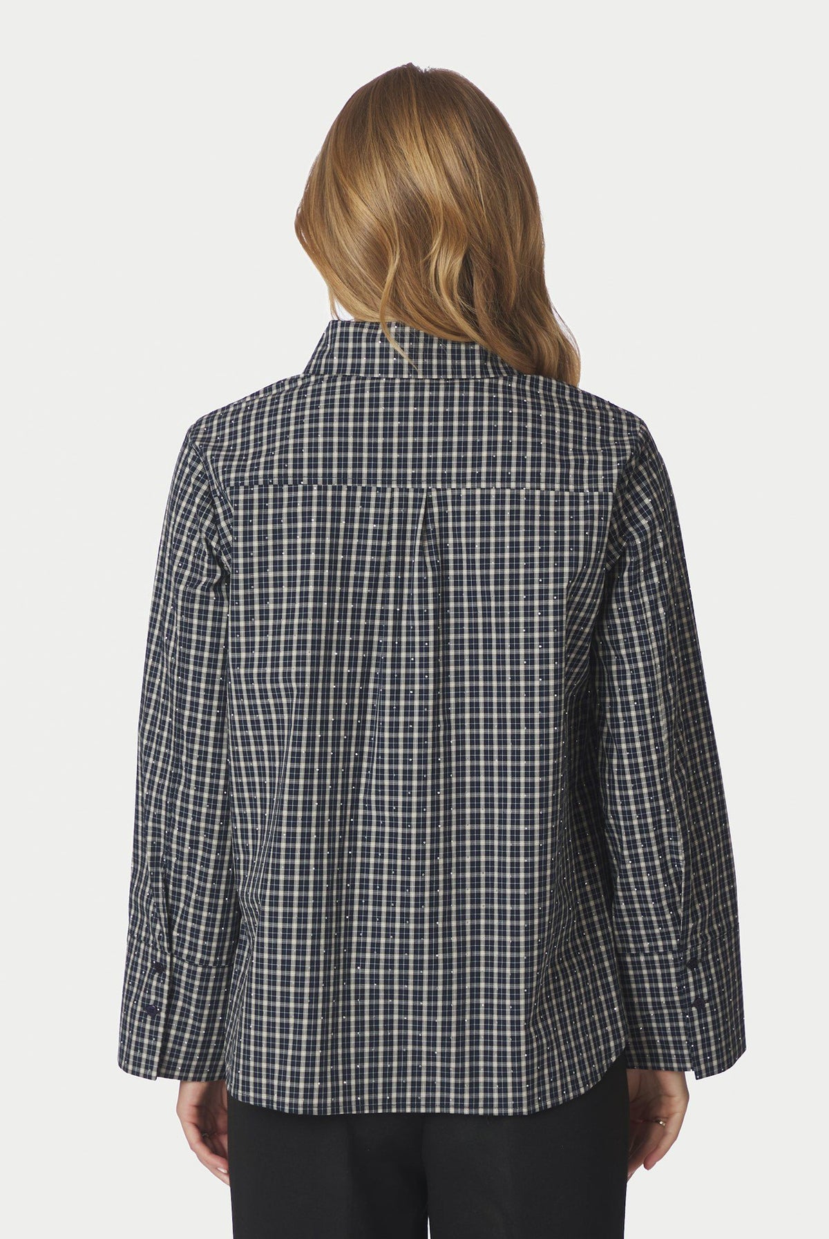 Drew Check Bedaz Shirt DARK BLUE - 170198