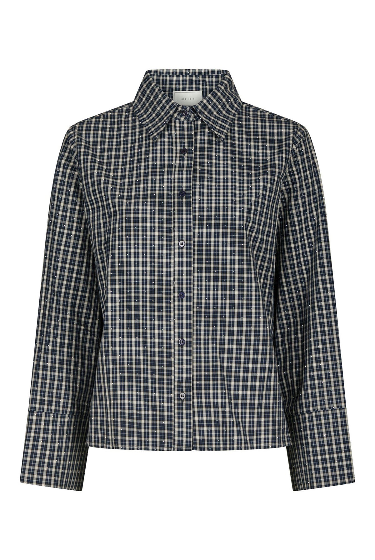 Drew Check Bedaz Shirt DARK BLUE - 170198