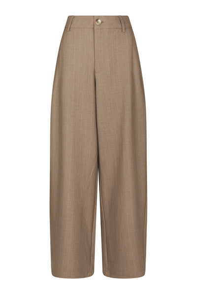 Essiall Pinstripe Pants TAUPE - 170084 Thumbnail