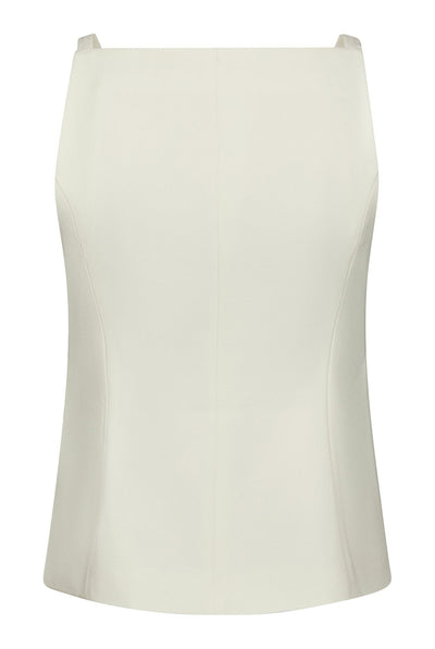 Kylie Structure Waistcoat OFF WHITE - 161620 Thumbnail