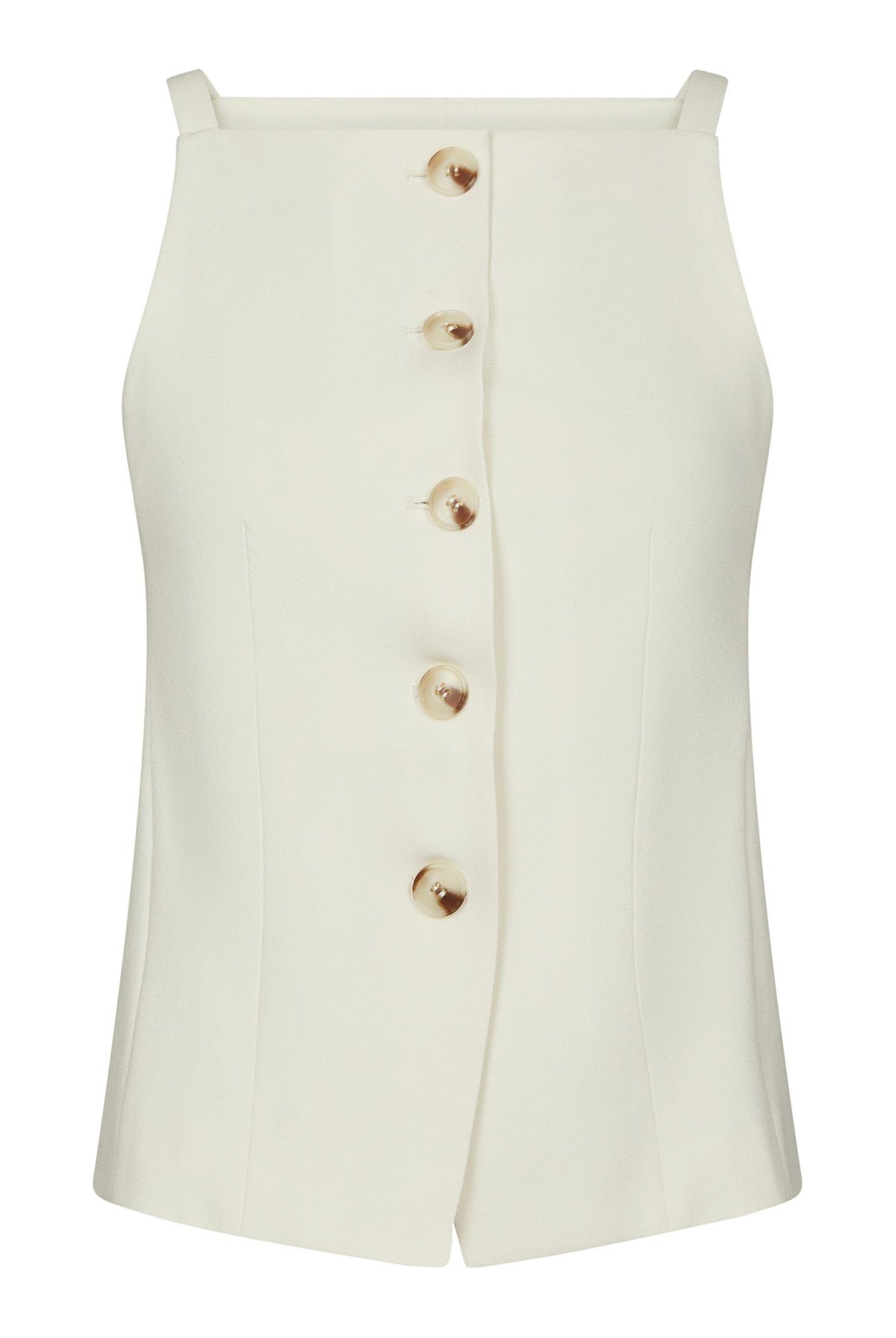 Kylie Structure Waistcoat OFF WHITE - 161620