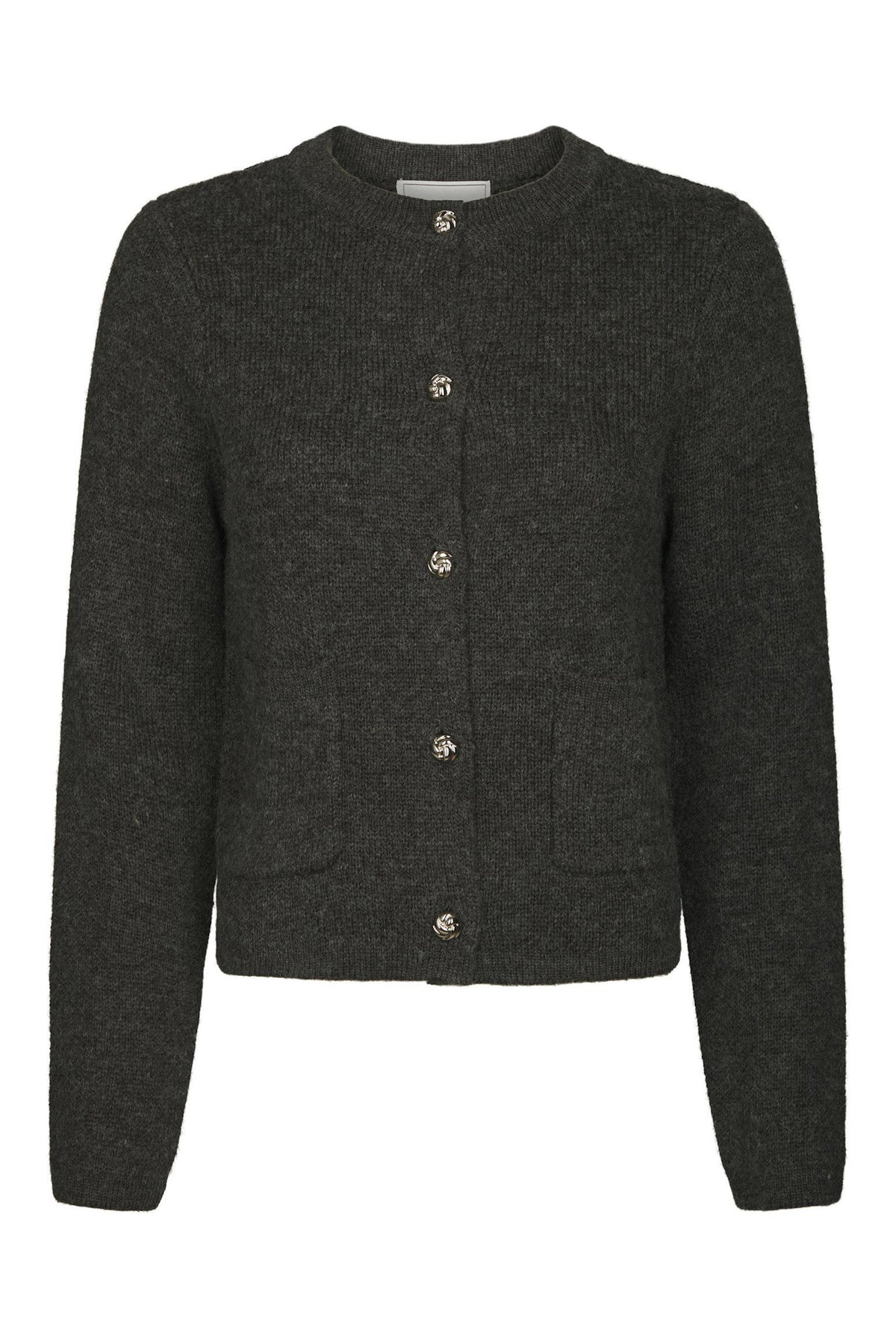 Elbie Knit Cardigan Antracit - 162966