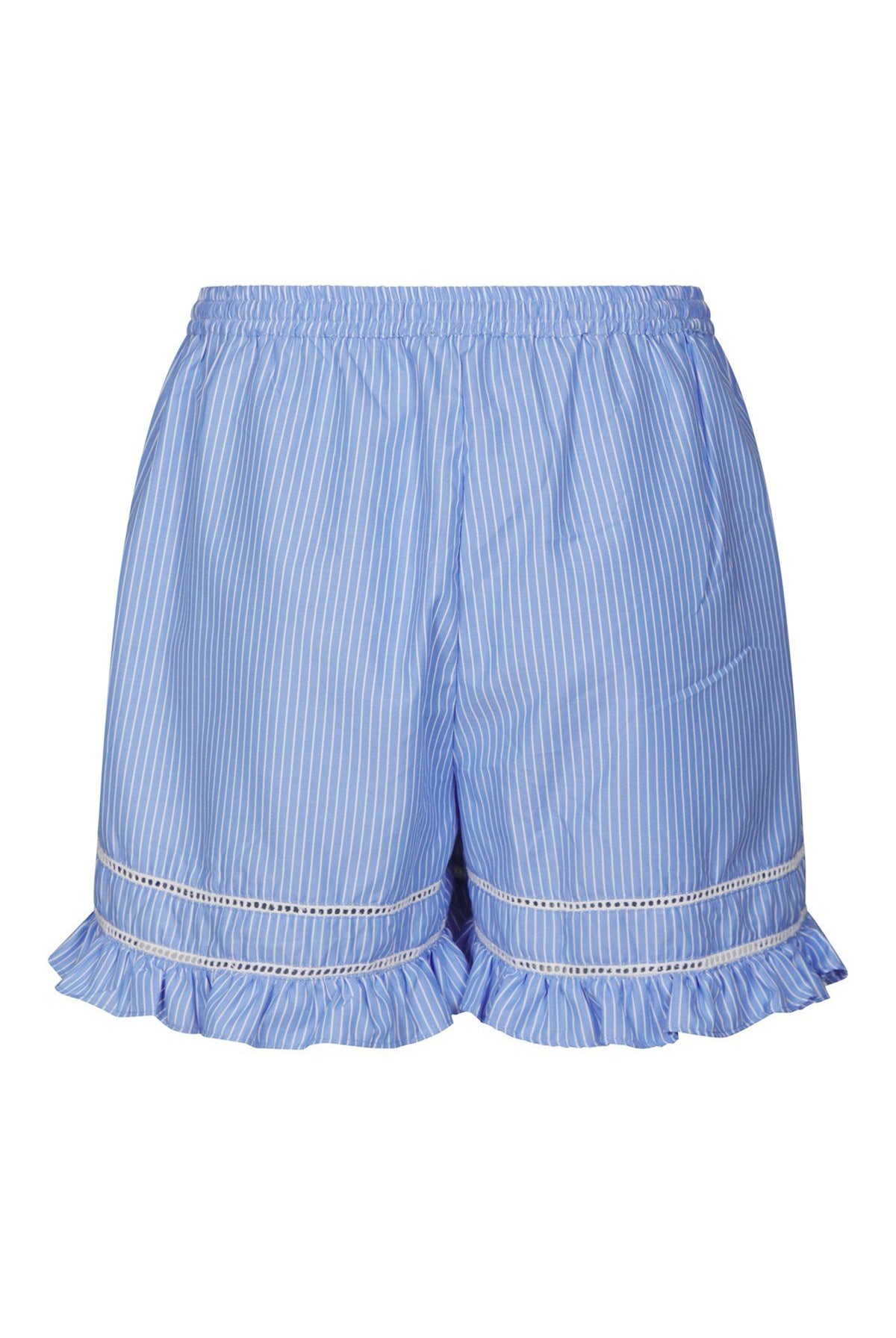 Amansa Stripe Shorts Light Blue - 169347