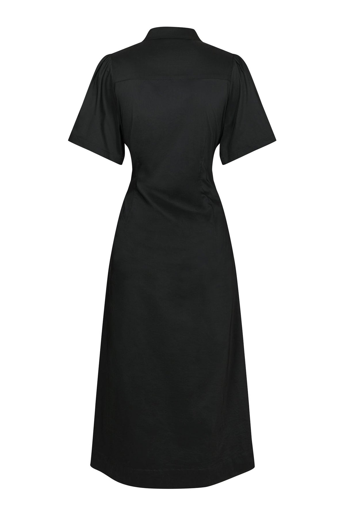 Baia Poplin Dress Black - 165343