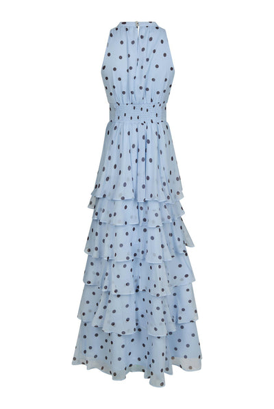 Marli Big Dot Dress Light Blue - 167758 Thumbnail