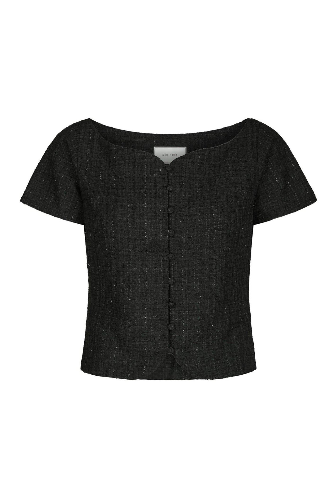 Tango Boucle Top Black - 166929