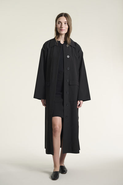 Tanoshi lang frakke Black - 261-2465-5626 Thumbnail