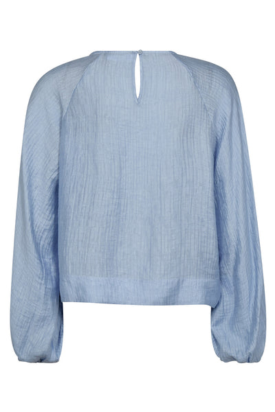 TassyCC Raglan Blouse 17-Blue - 45012 Thumbnail