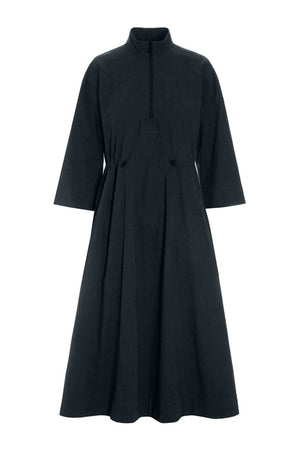 Tazuke kjole med lynlås Black - 266-2492-5938