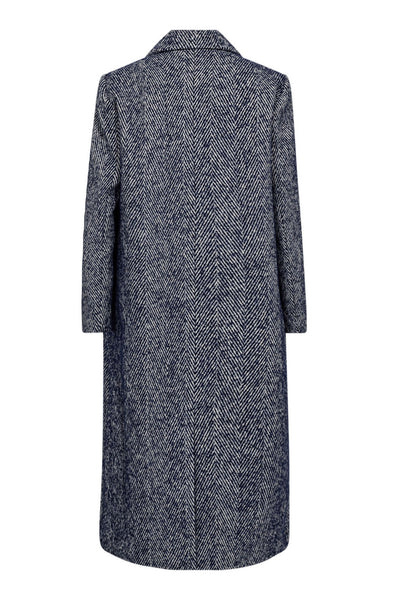 TerenceCC Herring Coat 76-New Blue - 30344 Thumbnail