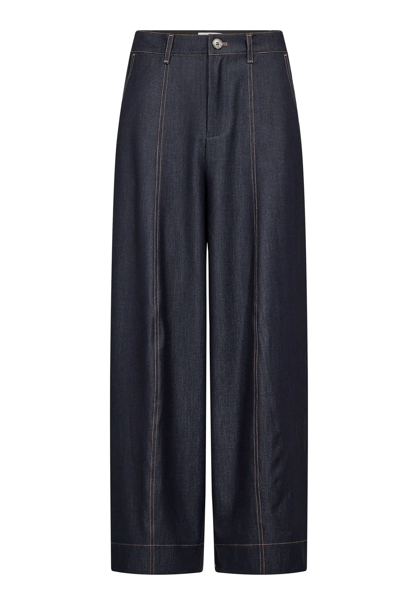 TerryCC  Barrel Pant 45006-Navy Denim - 500107