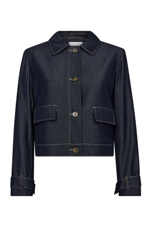 TerryCC Denim Jacket 575-Navy Denim - 30325