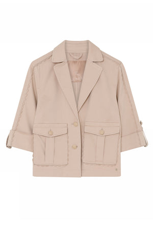 Thala, short trench coat 2033-Moonlight - 60311/6560