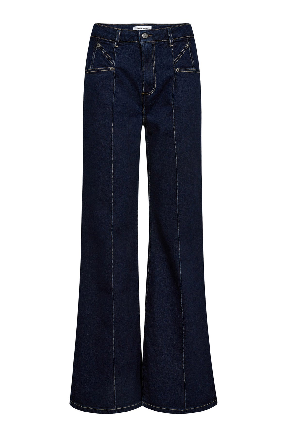 TheoCC Wide Jeans 555-Dark denim - 31604
