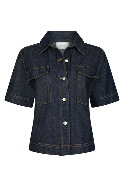 Tiki Denim Shirt DARK BLUE - 164303 Thumbnail