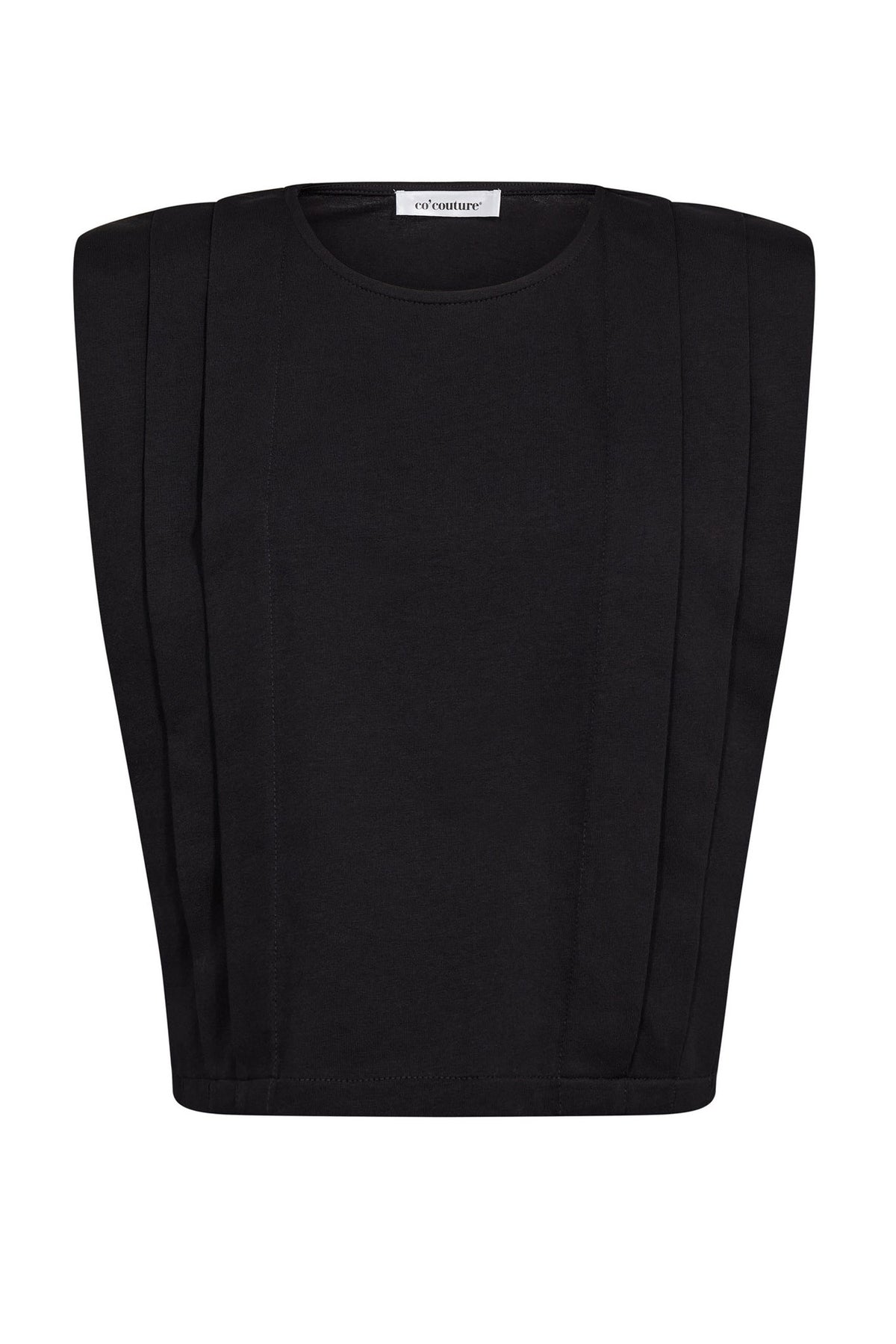 ZelliCC Padded Pleat Top 96-Black - 45151