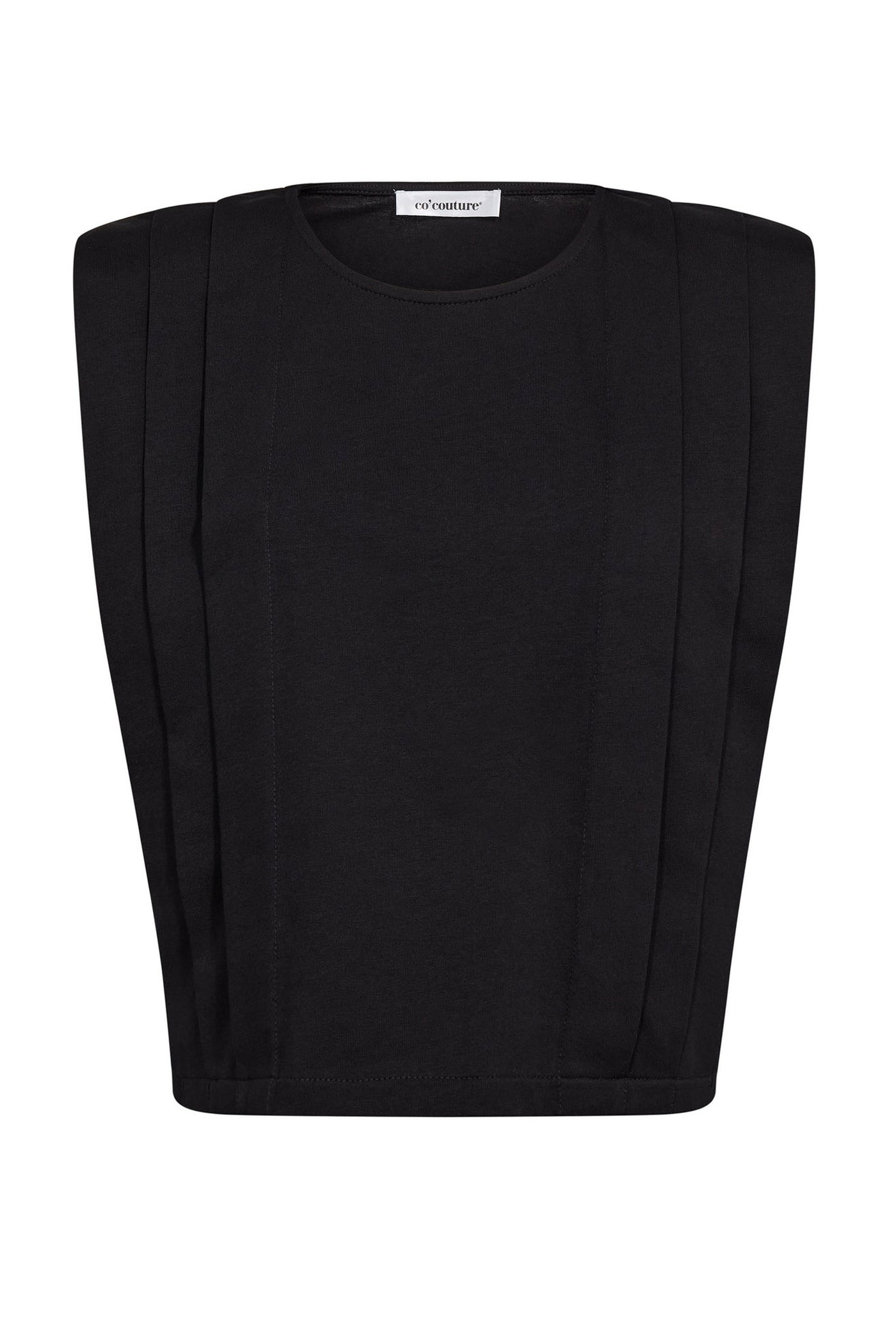 ZelliCC Padded Pleat Top 96-Black - 45151