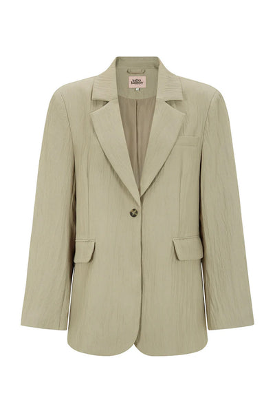Tillyll Blazer Ls Ovs Beige - 26245-6009 Thumbnail
