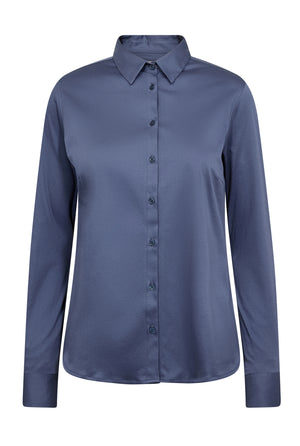 Tina Jersey Shirt Crown Blue - 131660
