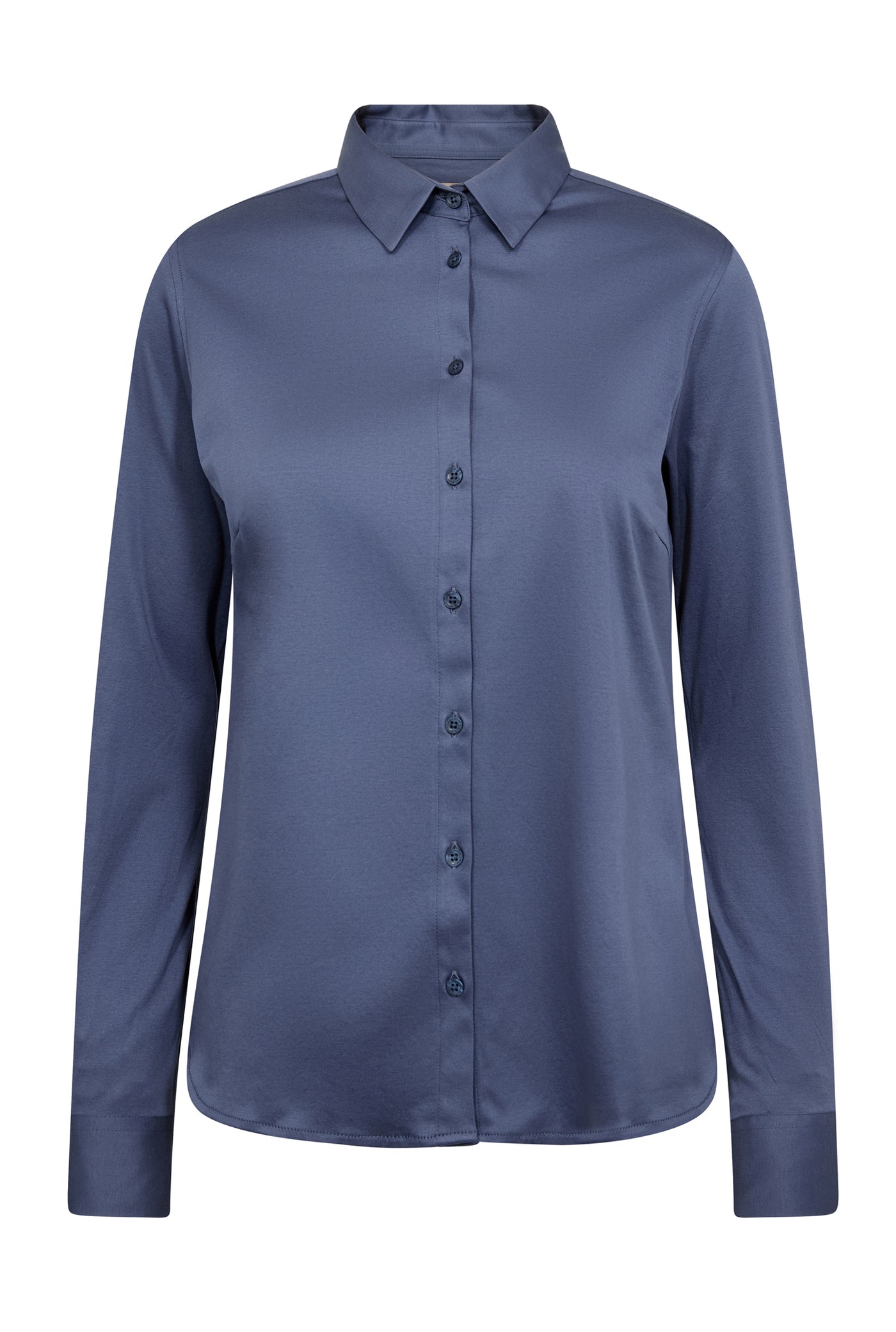 Tina Jersey Shirt Crown Blue - 131660